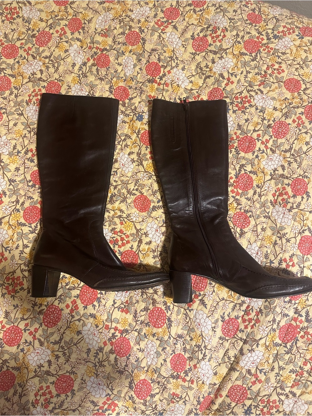 Vintage Via Spiga Brown Boots Size 8.5
